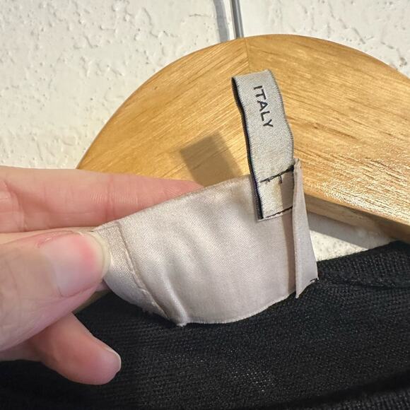 Lanvin Black Sweater Dress size XS Wool Cashmere Silk blend - Picture 12 of 13